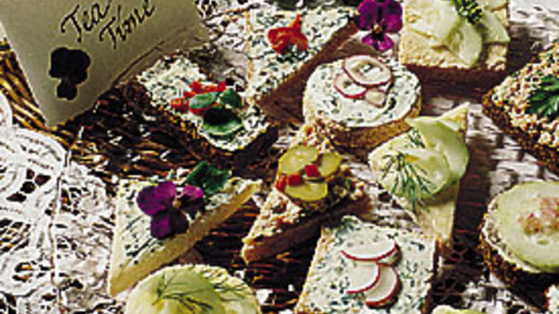 Tea Sandwiches Recipe - BettyCrocker.com