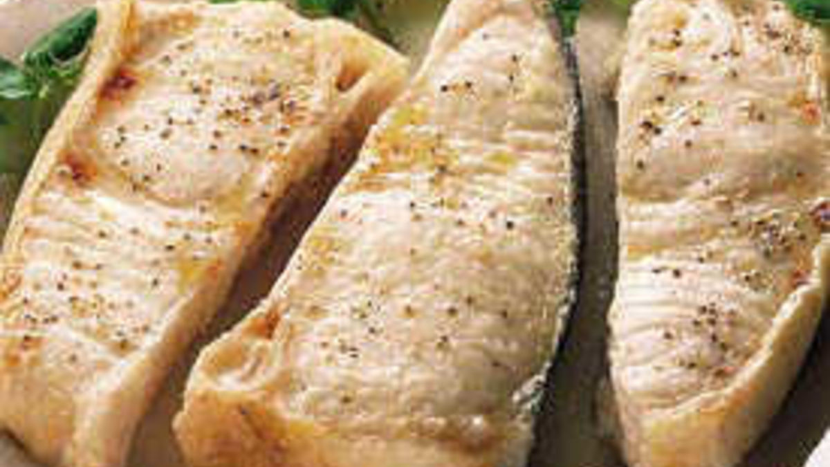 Broiled Fish Steaks