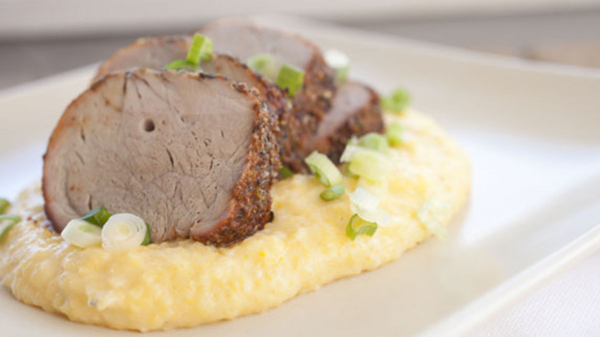Cajun Pork and Grits