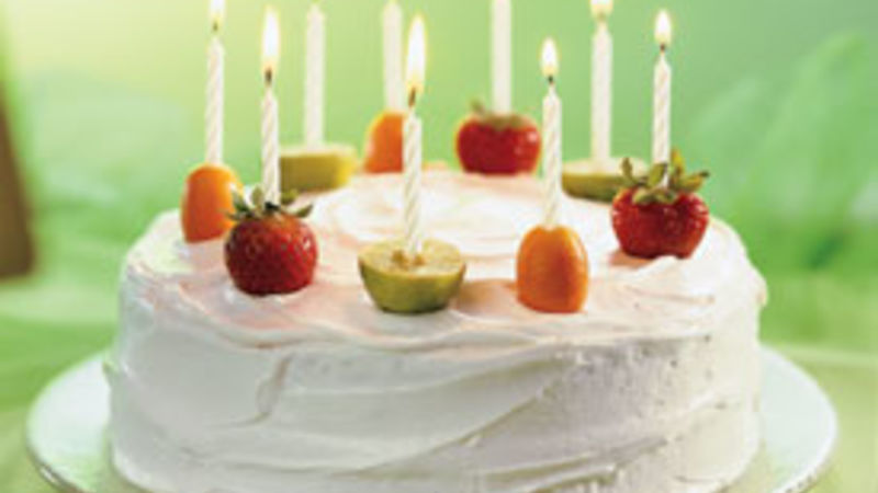 Fruity Celebration Cake Recipe - BettyCrocker.com