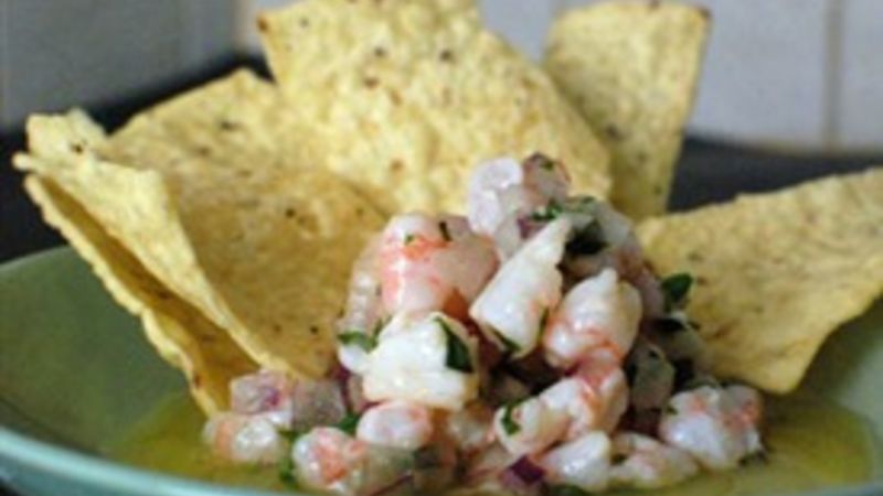Orange-Basil Shrimp Ceviche Recipe - Tablespoon.com