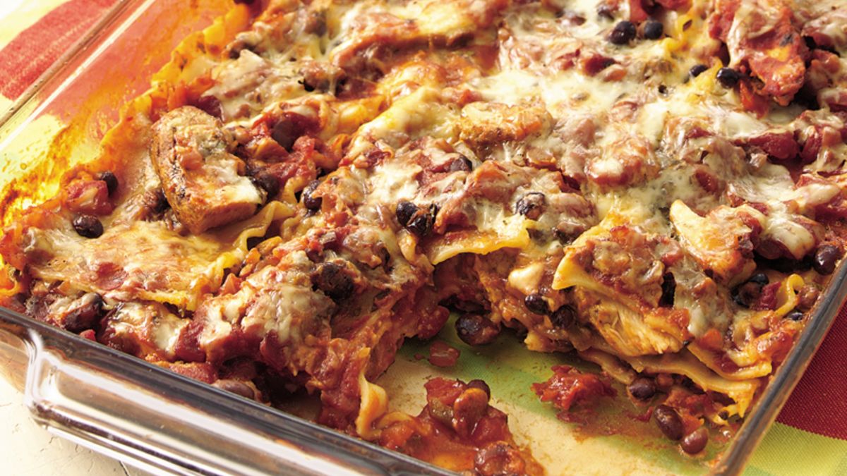 Fiesta Chicken Lasagna