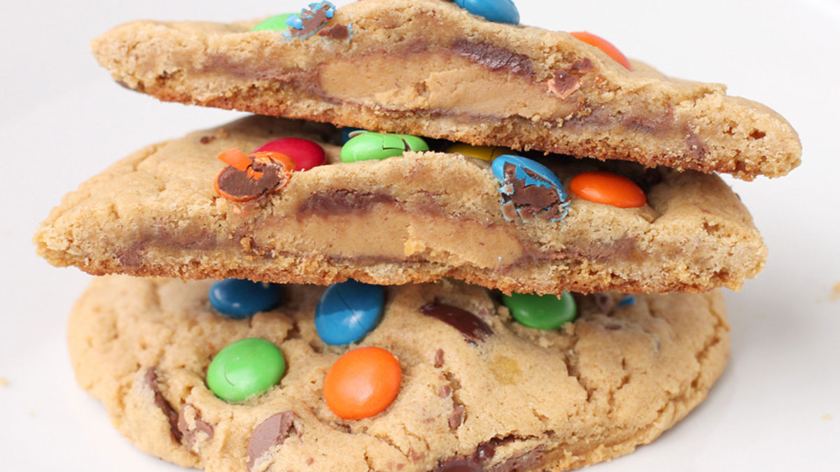 Sneaky Monster Cookies