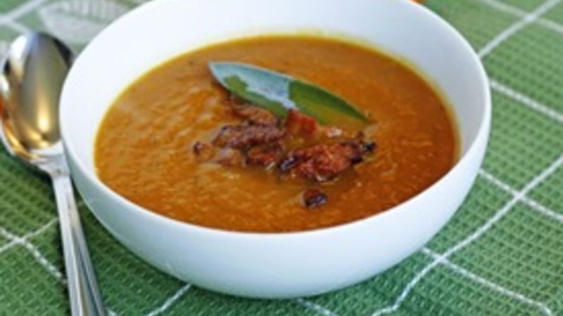Savory Pumpkin Soup Recipe - Tablespoon.com