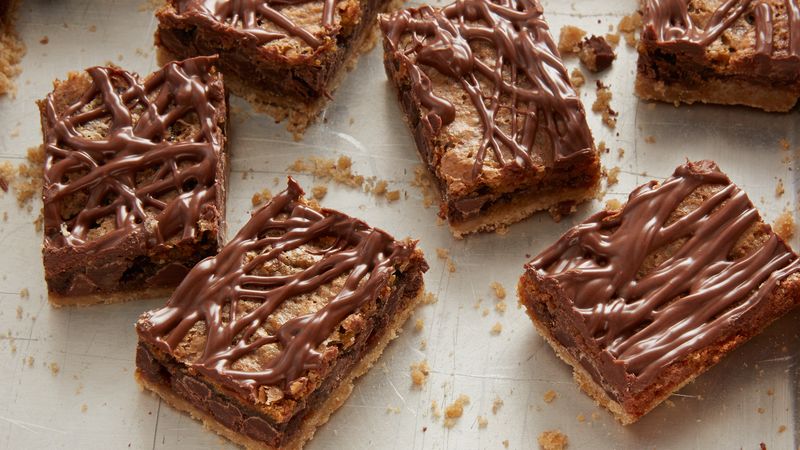 Chocolate Chip Dream Bars prepared recipe