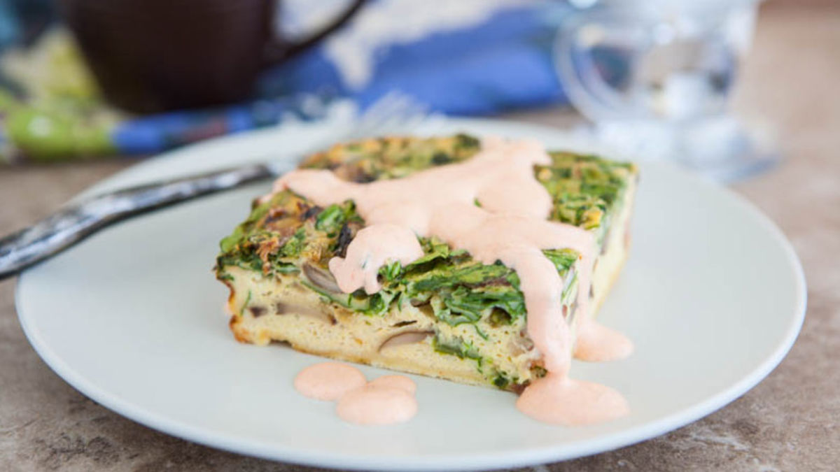Curry Vegetable Egg Bake