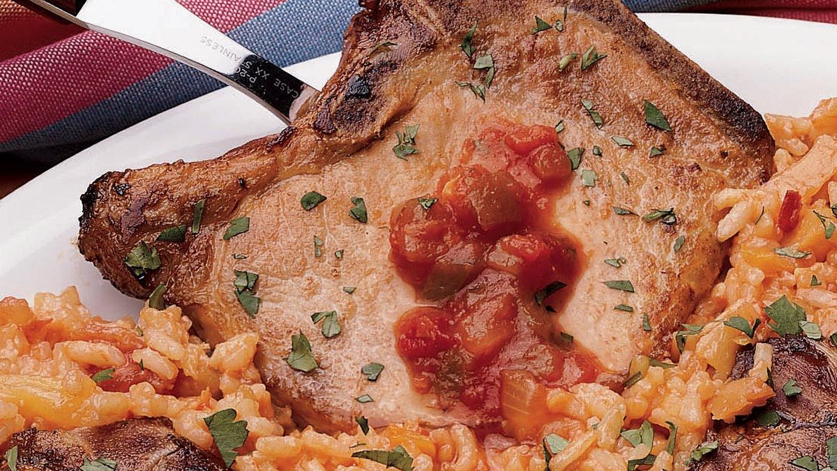 Tex-Mex Pineapple Pork Chops