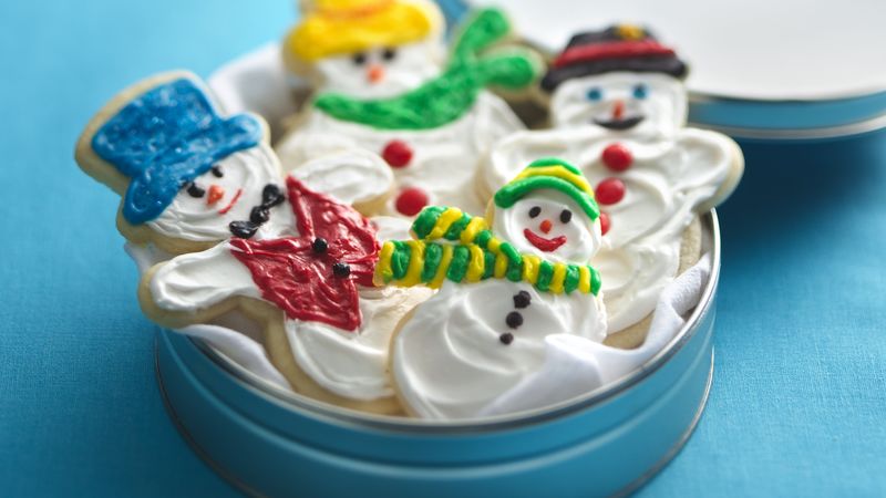 Snowman Cookie Friends