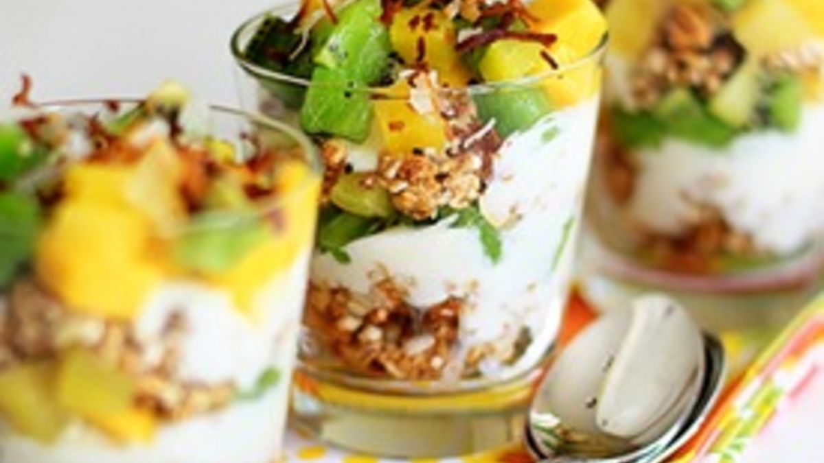 Tropical Breakfast Parfaits