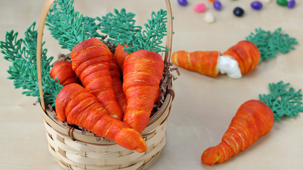 Crescent Carrot Appetizers