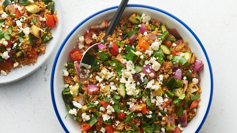 grilled mexican quinoa salad