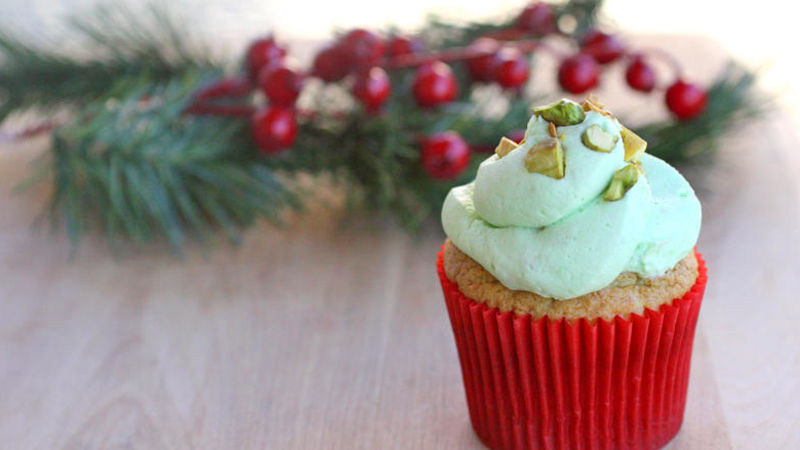 Pistachio Cupcakes Recipe - Tablespoon.com