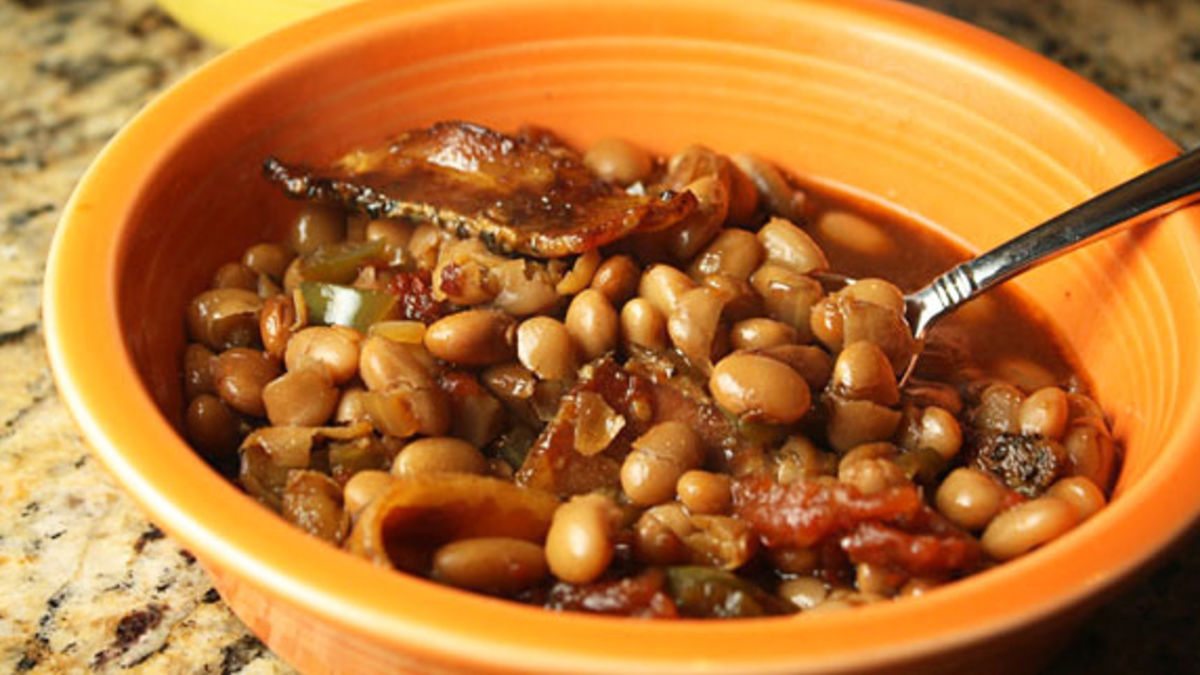 Beer and Bacon Baked Beans
