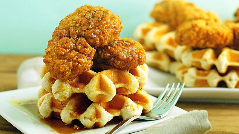 Easiest-Ever Chicken and Waffles