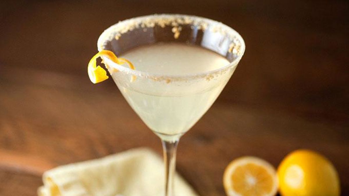 Meyer Lemon Gimlets