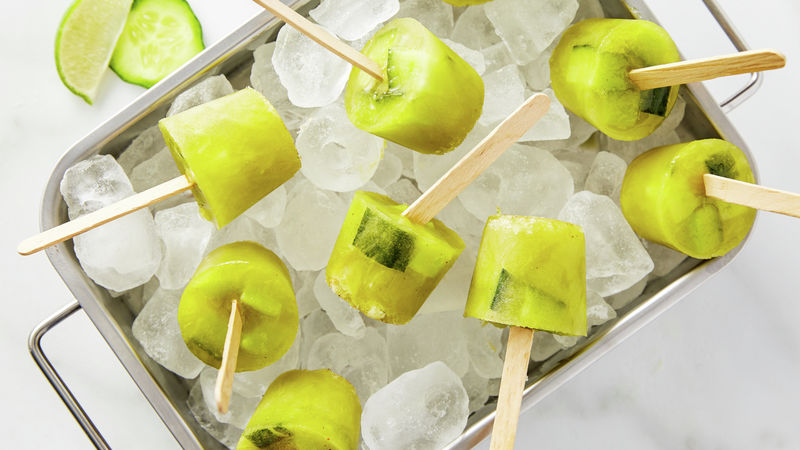 Cucumber-Chili Mexican Paletas