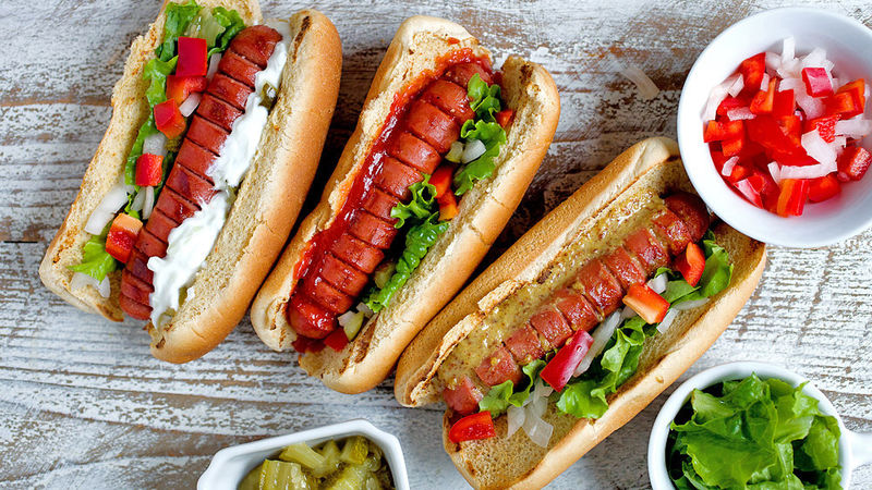 Hasselback Hot Dogs