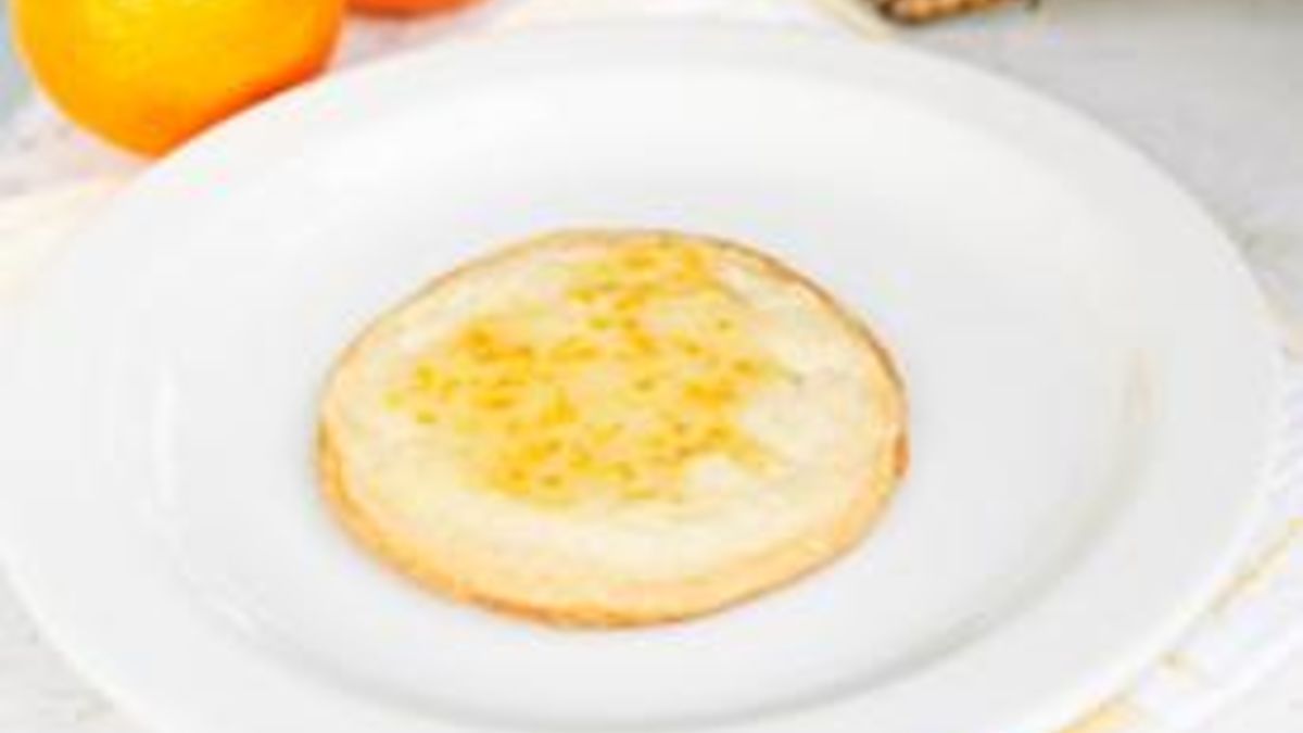 Sugar Cookies with Clementine Glaze