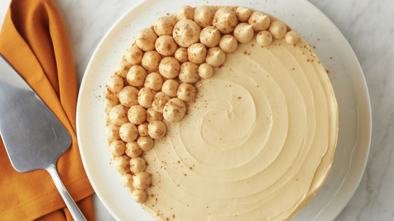 Pumpkin Pecan Layer Cake