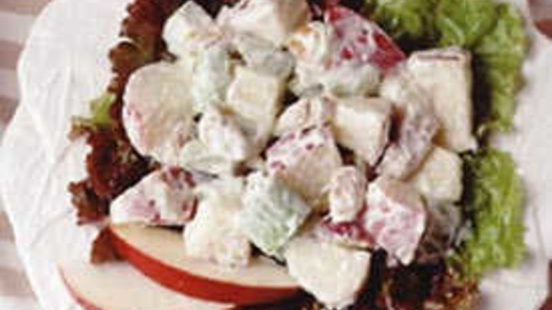 Waldorf Salad (lighter recipe) Recipe - BettyCrocker.com