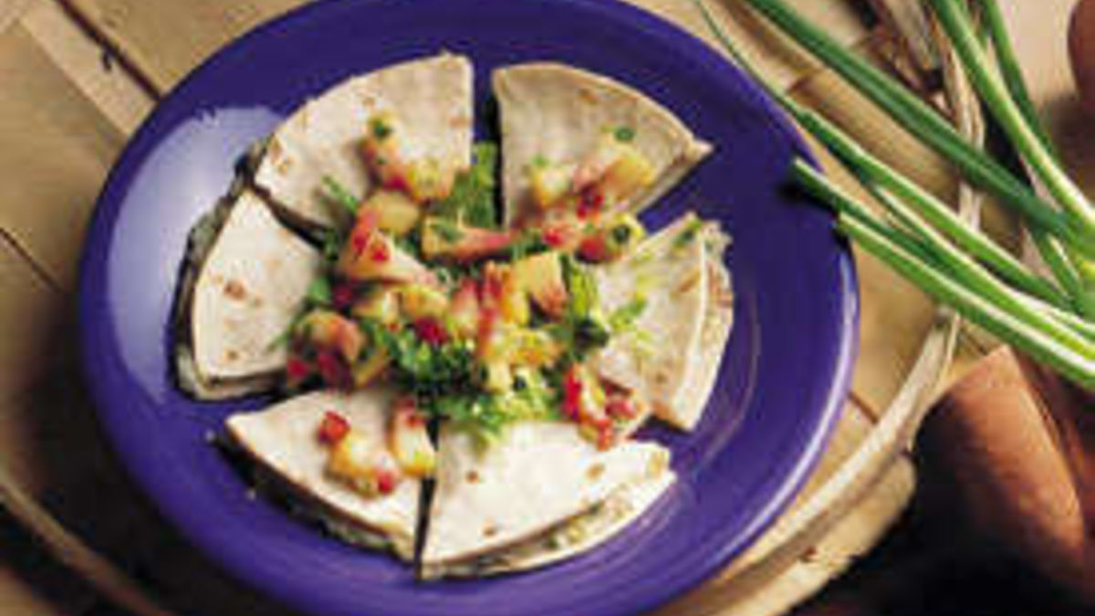 Blue Cheese Quesadillas