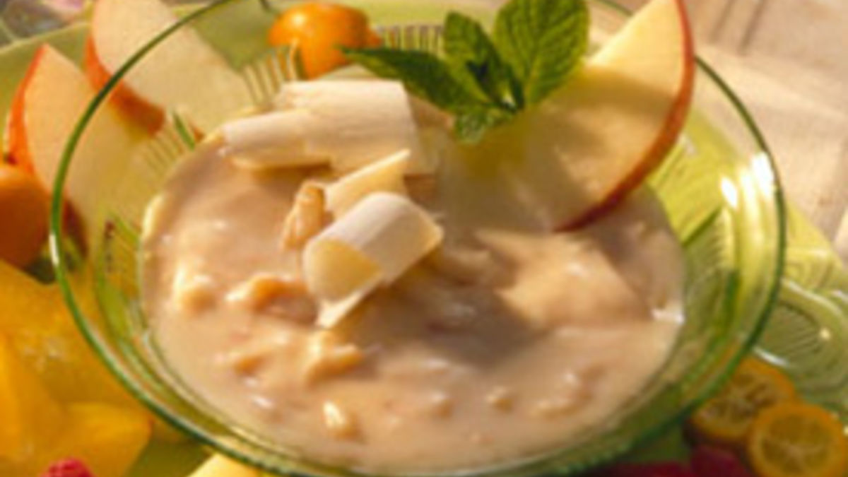 White Chocolate-Almond Sauce