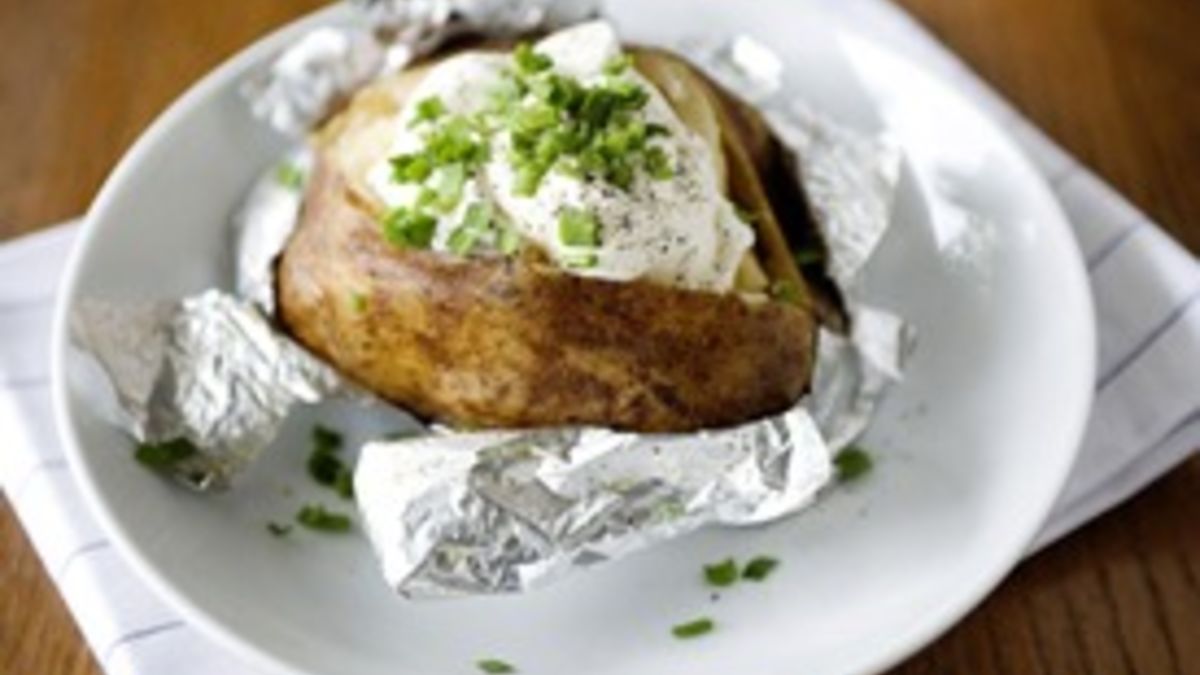 Slow-Cooker Baked Potatoes