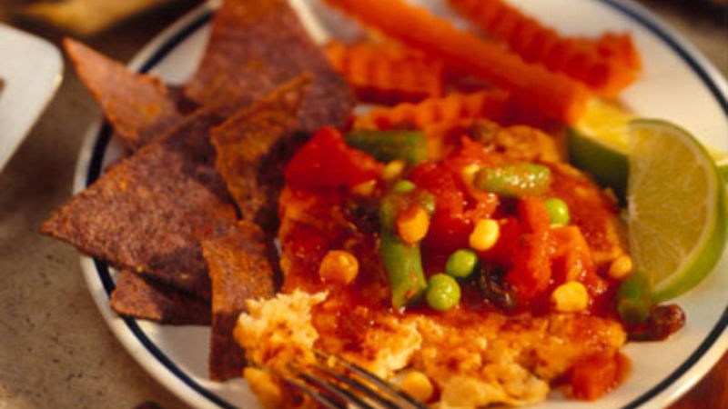 Butter Bean Burgers with Southwestern Sauce Recipe - BettyCrocker.com