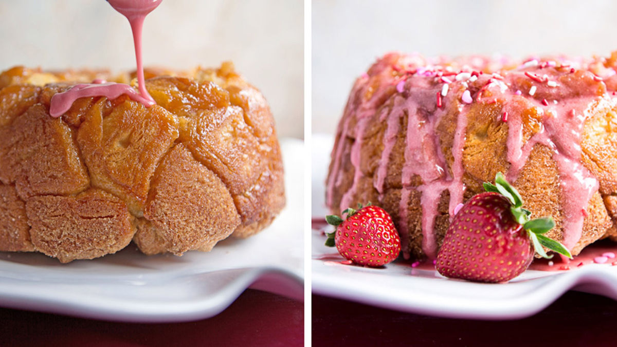 Valentine Monkey Bread