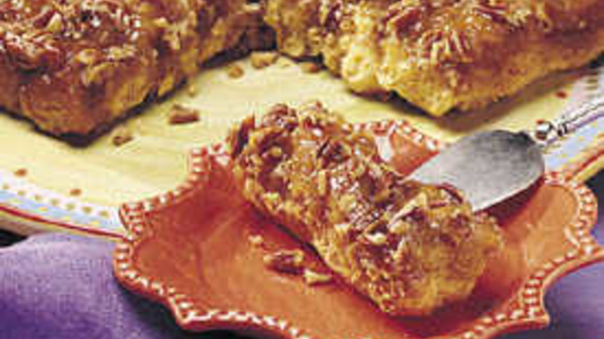 Sweet Potato-Caramel Twist Coffee Cake