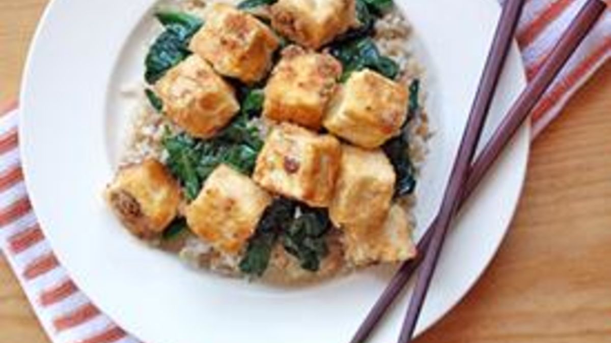 Brown Sugar-Orange Tofu