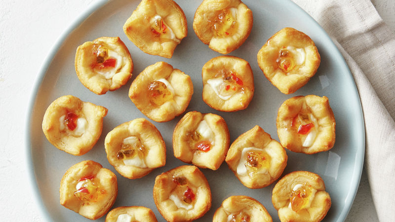3-Ingredient Pepper Jelly-Cream Cheese Bites