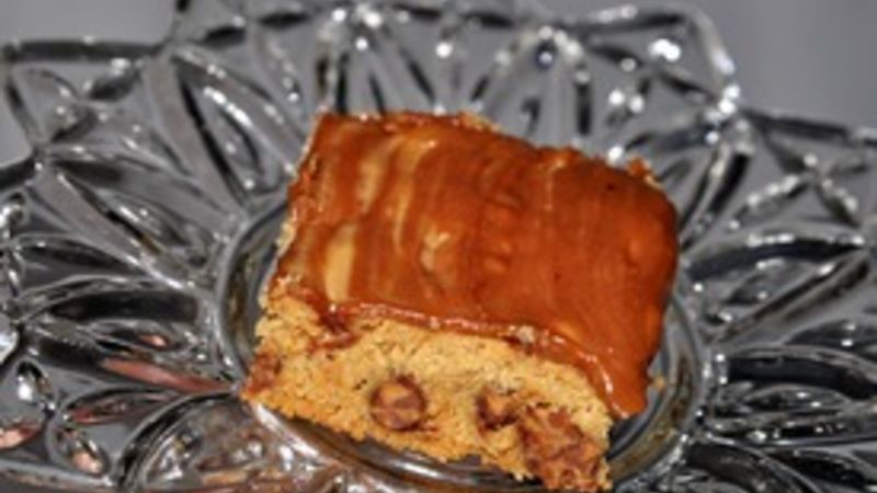 Swirly PB &amp; C Bars Recipe - Tablespoon.com