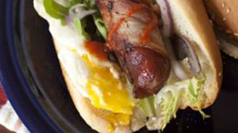 Breakfast Hot Dogs Recipe - Tablespoon.com