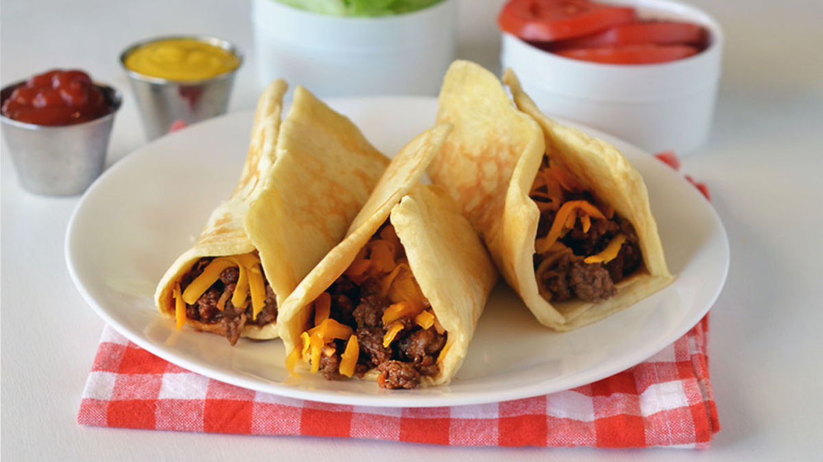 Cheeseburger Crescent Melts