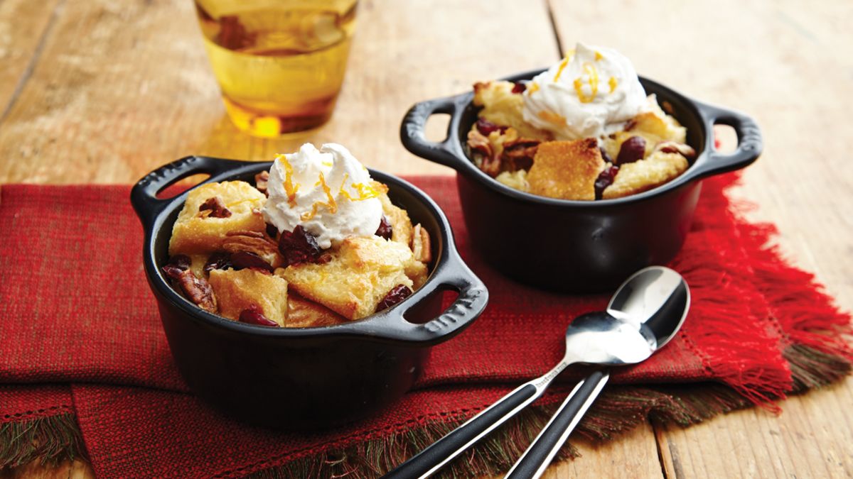 Cranberry-Orange Bread Pudding
