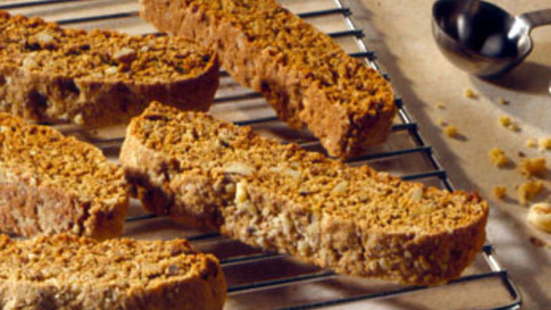 Walnut Biscotti Recipe - BettyCrocker.com