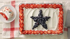 How to Make Angel Food Pudding Cake with Berries Video