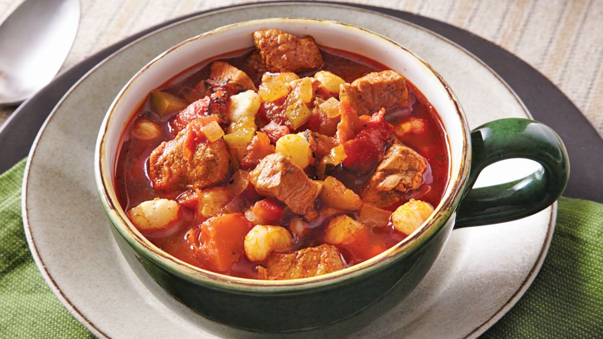 Pork and Hominy Stew