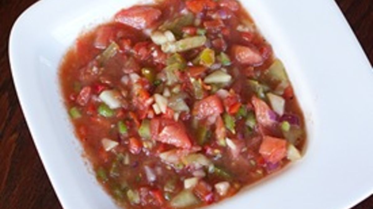 Heirloom Tomato Gazpacho