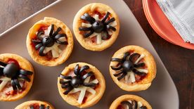 How to Make Spider Web Crescent Cups Video