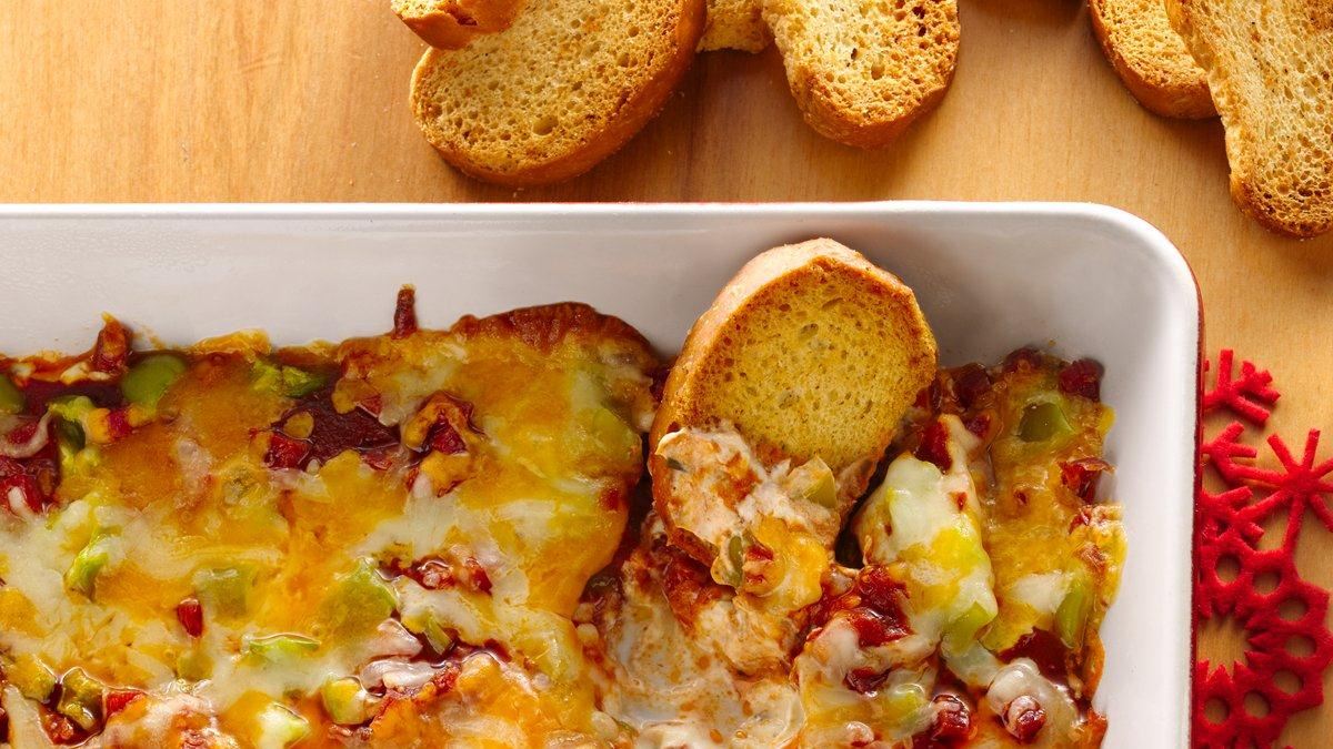 Layered Pizza Dip 