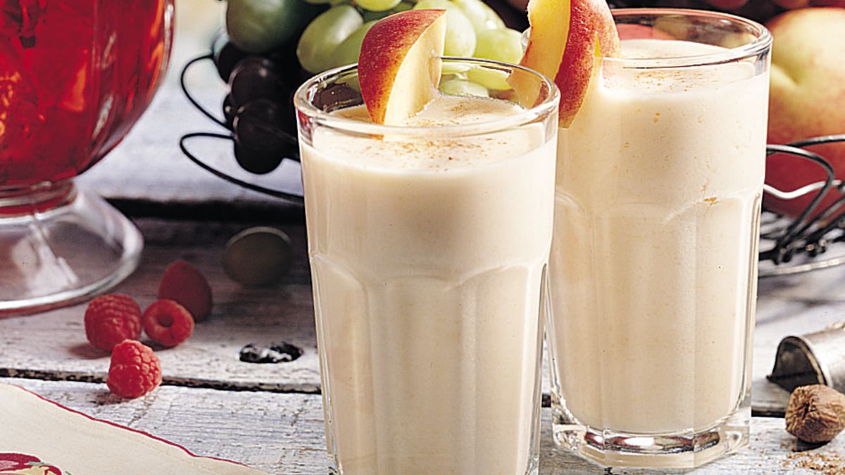 Peachy Yogurt Cooler