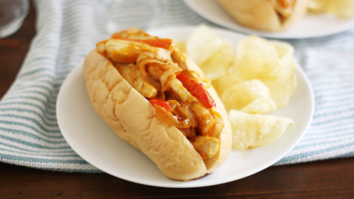 Chipotle Chicken Cheesesteaks