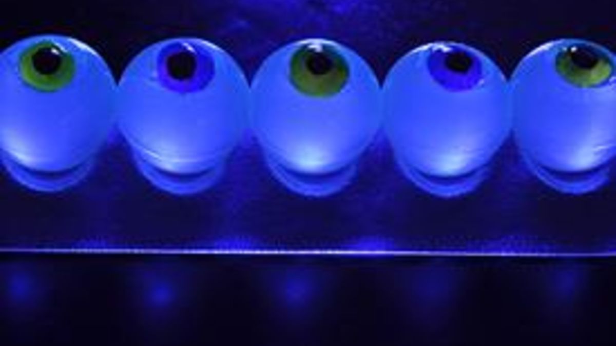 Glow-in-the-Dark Eyeball Jello Shots