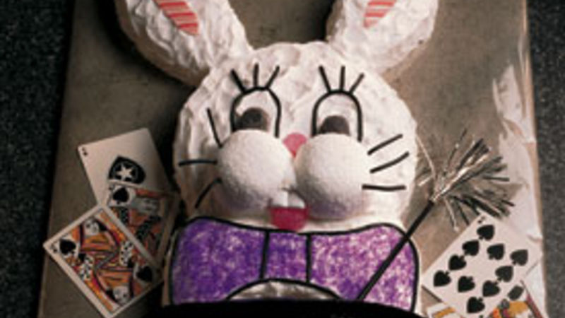 Magician's Bunny Cake Recipe - BettyCrocker.com