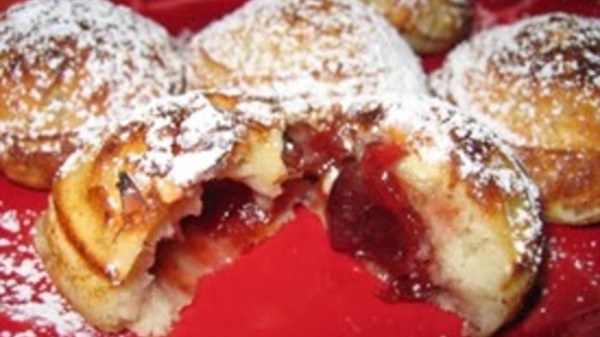 Cherry-Almond Ebelskivers