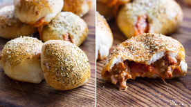 How to Make Sausage and Pepperoni Pizza Bombs Video