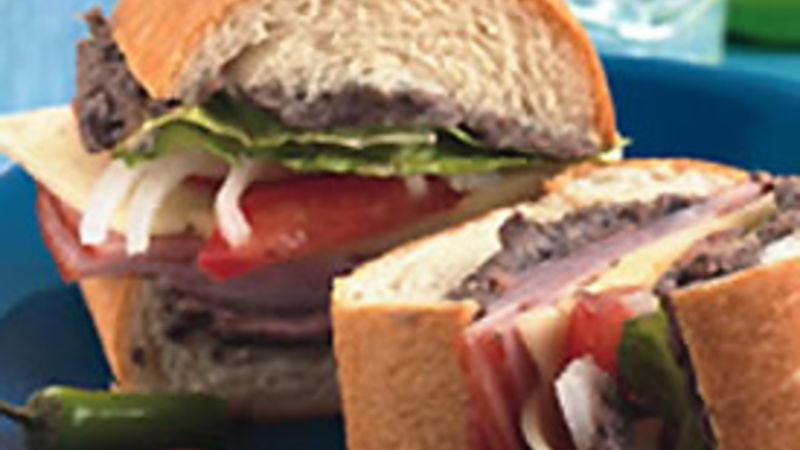 Mexican Ham and Cheese Subs Recipe - Pillsbury.com