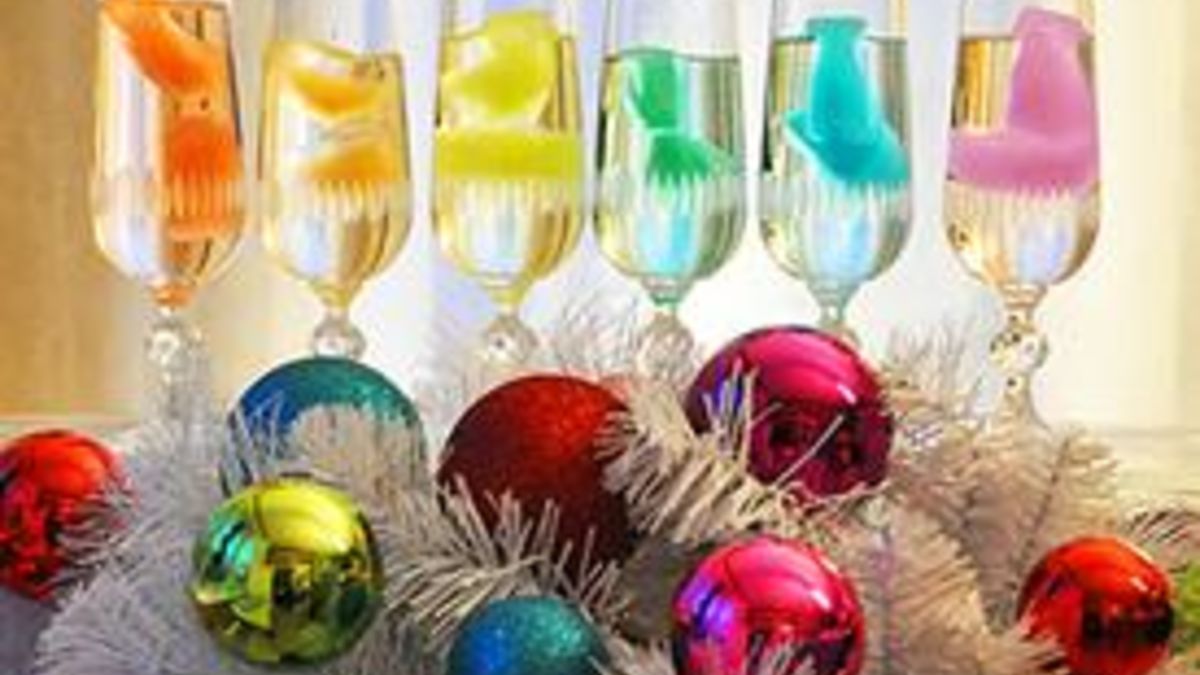 Rainbow Ice Cubes